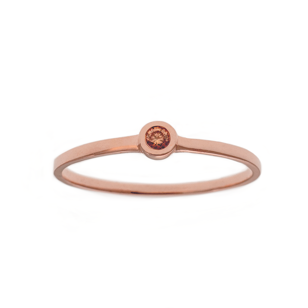 Pink Diamond Sacred Ring Classic